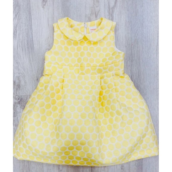 Gymboree Other - Delightful Gymboree Sunshine Yellow Puff Tea Dress 12-18 mth